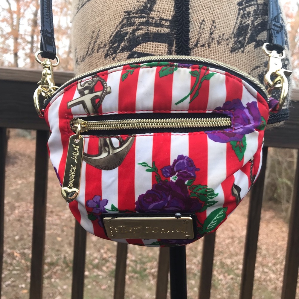 Betsy Johnson Crossbody Bag - compact size